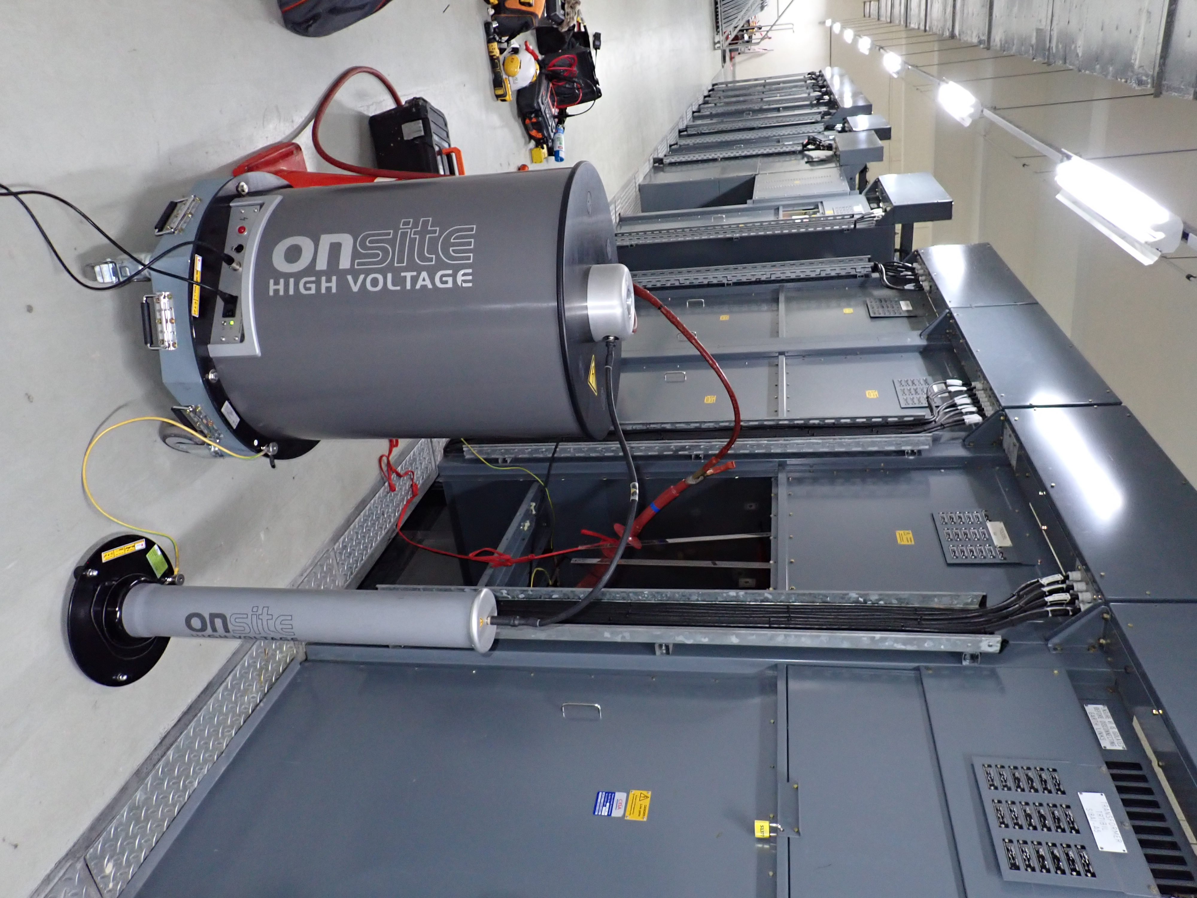 Offline PD Test for MV Cable at factory