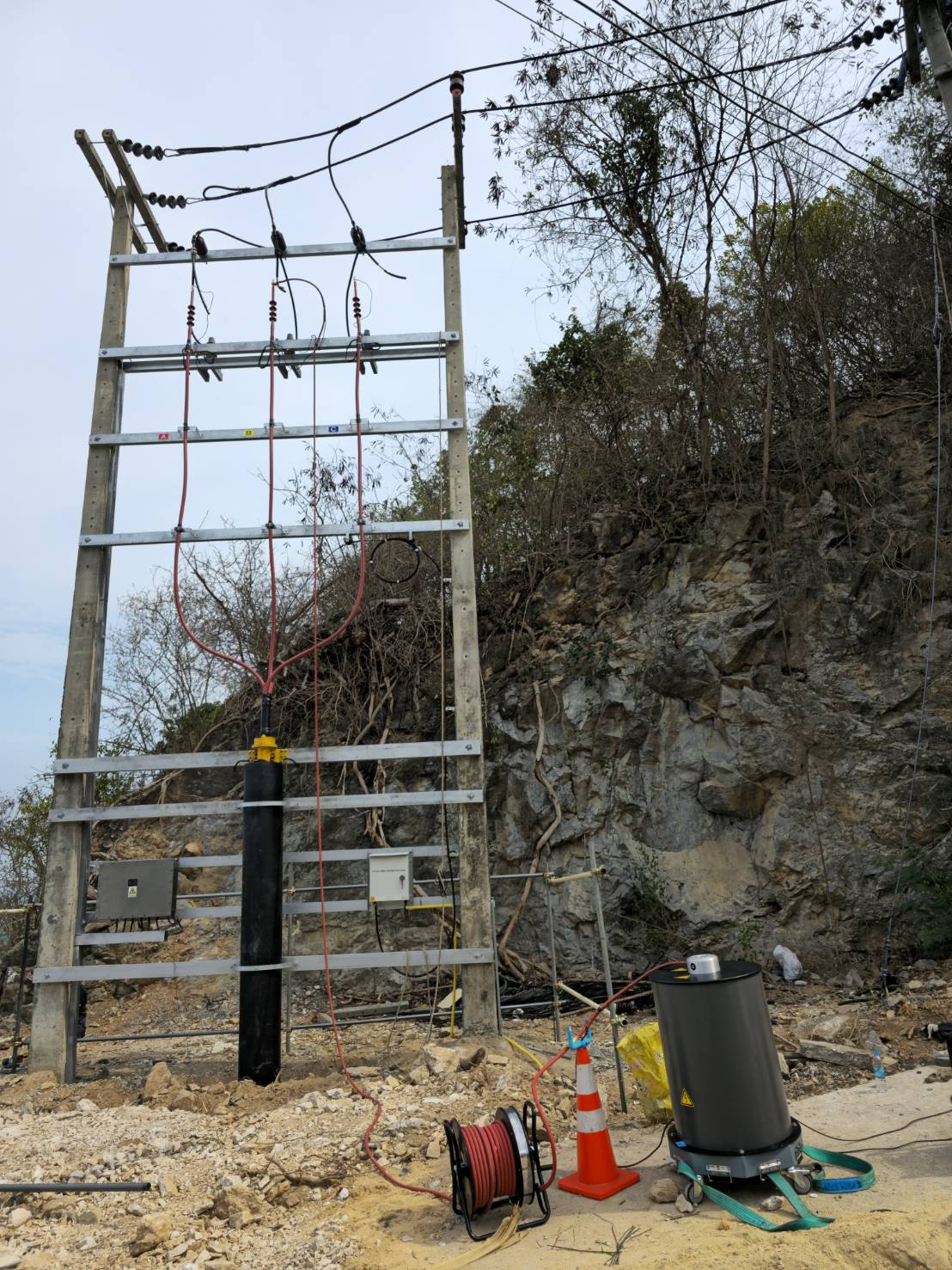 Offline PD Test for Submarine Cable