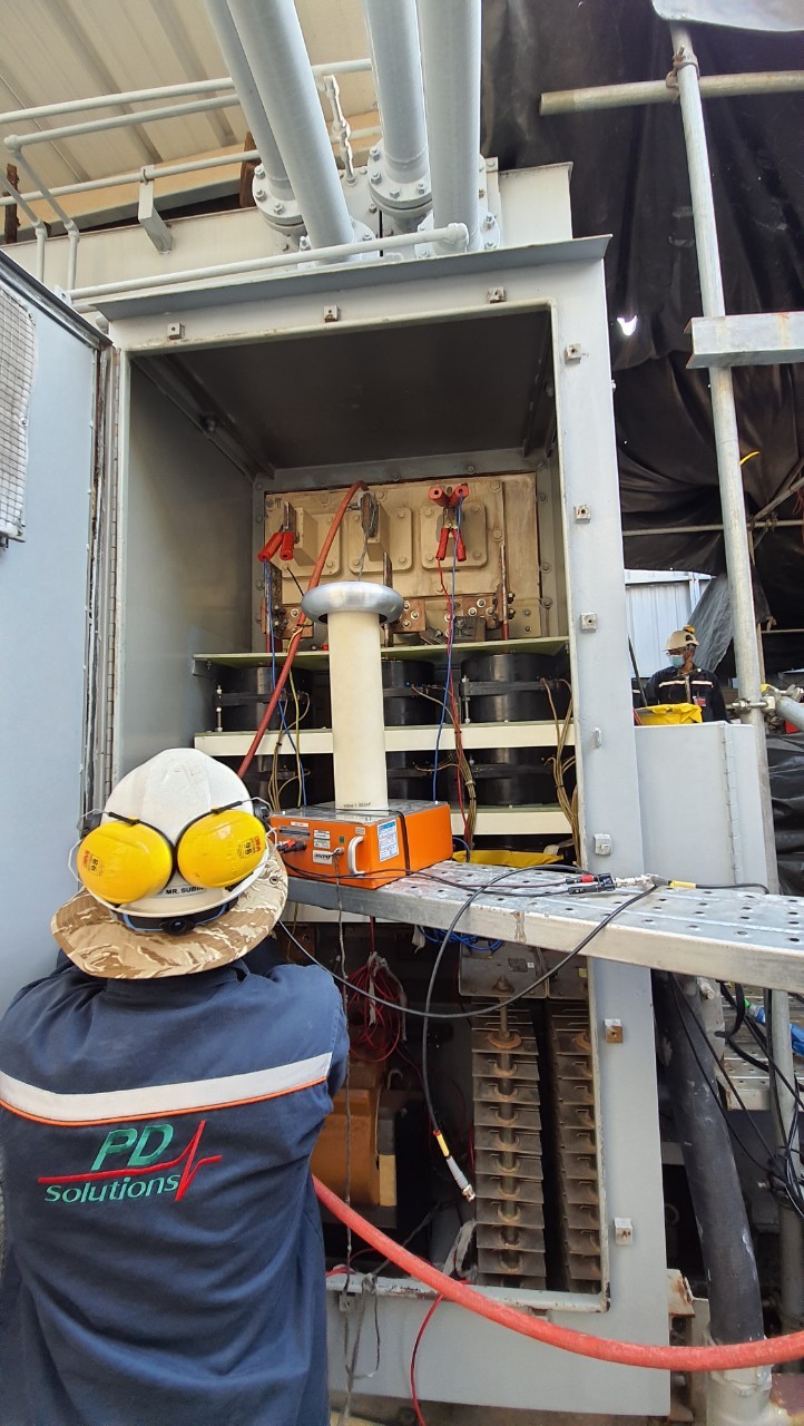 Offline PD Test for Generator 11.5kV