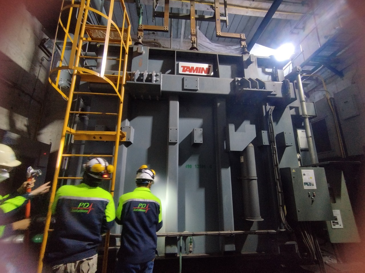 Online PD Measurement for Arc Furnace Transformer
