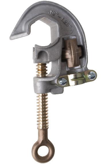 Overhead Distribution Grounding Sets with Pressure-Type Terminals