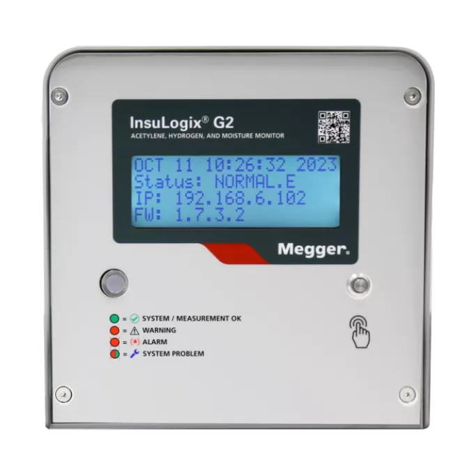 InsuLogix® G2 acetylene, hydrogen, and moisture monitor